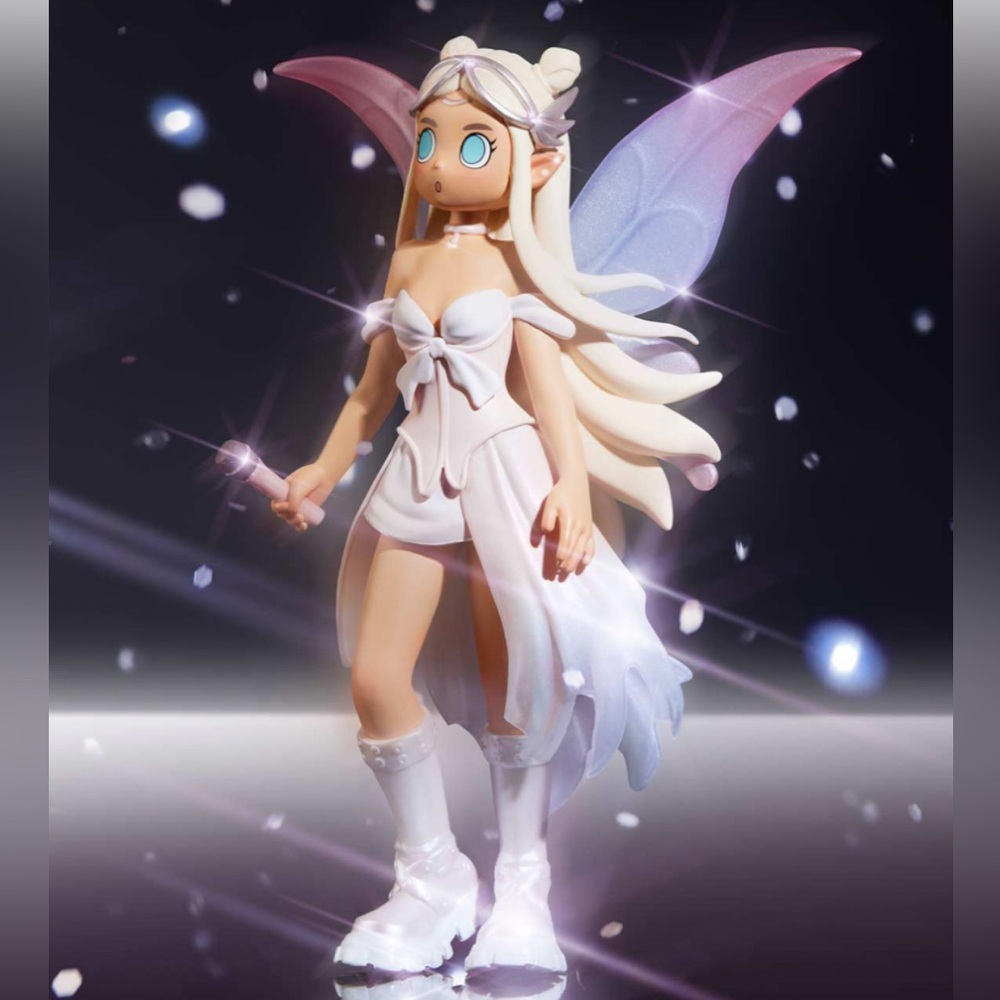 Pop Mart Peach Riot Punk Fairy Poppy Morning Dew